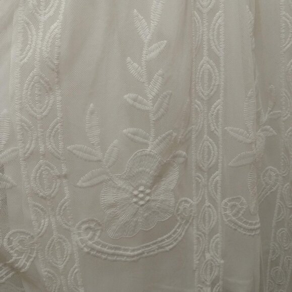 White Lace Maxi Dress - Picture 6 of 6